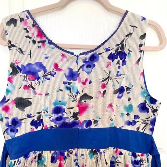 Pink and Blue Floral Dress from LuLu’s Size Large - Picture 6 of 13